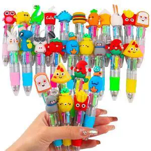 20Pcs Mini Multicolor Pens in One 4-in-1 Cute Pens Bulk for Kids, Fun Kawaii Ballpoint Pens for Birthdays and Children's Party Favors Gifts Teacher School Supplies 20Pcs Mini Multicolor Pens in One 4-in-1 Cute Pens Bulk for Kids, Fun Kawaii Ballpoint Pens for Birthdays and Children's Party Favors Gifts Teacher School Supplies