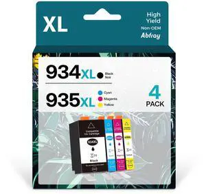 934 and 935 Ink Cartridges Combo Pack Compatible for HP 934XL 935XL Work with HP Officejet Pro 6830 6230 6835 6812 6815 6820 6220 6800 (1 Black,1 Cyan,1 Magenta, 1 Cyan) 4 Pack 934 and 935 Ink Cartridges Combo Pack Compatible for HP 934XL 935XL Work with HP Officejet Pro 6830 6230 6835 6812 6815 6820 6220 6800 (1 Black,1 Cyan,1 Magenta, 1 Cyan) 4 Pack