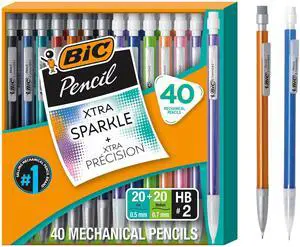 Mechanical Pencils #2 XtraSmooth, 20 .7mm & 20 .5mm, Pack of 40 Mechanical Pencils #2 XtraSmooth, 20 .7mm & 20 .5mm, Pack of 40