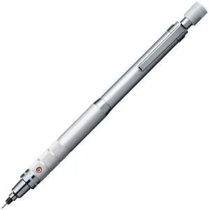 Uni Kuru Toga Roulette Model Auto Lead Rotation 0.5mm Mechanical Pencil, Silver Body (M510171P.26) Uni Kuru Toga Roulette Model Auto Lead Rotation 0.5mm Mechanical Pencil, Silver Body (M510171P.26)