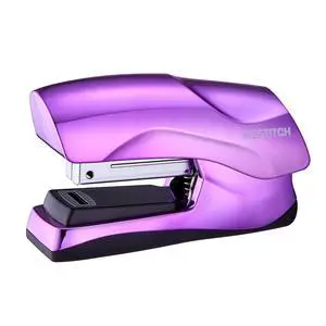 Office Heavy Duty Stapler, 40 Sheet Capacity, No Jam, Half Strip, Fits into the Palm of Your Hand, For Classroom, Office or Desk, Metallic Purple Office Heavy Duty Stapler, 40 Sheet Capacity, No Jam, Half Strip, Fits into the Palm of Your Hand, For Classroom, Office or Desk, Metallic Purple