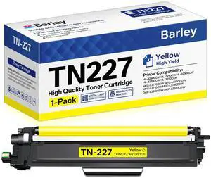 TN227 TN227Y Toner Cartridge Compatible TN227 Toner Replacement for Brother MFC-L3770CDW MFC-L3710CW HL-L3290CDW HL-L3210CW HL-L3270CDW Printer (1 Yellow) TN227 TN227Y Toner Cartridge Compatible TN227 Toner Replacement for Brother MFC-L3770CDW MFC-L3710CW HL-L3290CDW HL-L3210CW HL-L3270CDW Printer (1 Yellow)