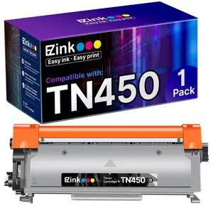 Compatible Toner Cartridge Replacement for Brother TN450 TN420 TN-450 TN-420 to use with HL-2270DW HL-2280DW HL-2230 HL-2240 MFC-7360N MFC-7860DW DCP-7065DN Intellifax 2840 2940 (1 Black) Compatible Toner Cartridge Replacement for Brother TN450 TN420 TN-450 TN-420 to use with HL-2270DW HL-2280DW HL-2230 HL-2240 MFC-7360N MFC-7860DW DCP-7065DN Intellifax 2840 2940 (1 Black)