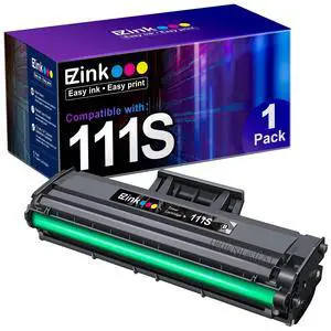 Compatible MLT-D111S Toner Cartridge High Yield Replacement for Samsung 111S 111L MLT-D111S MLT-D111L to use with Samsung Xpress M2020W M2022W M2024W M2070FW M2070W Printer (Black, 1 Pack) Compatible MLT-D111S Toner Cartridge High Yield Replacement for Samsung 111S 111L MLT-D111S MLT-D111L to use with Samsung Xpress M2020W M2022W M2024W M2070FW M2070W Printer (Black, 1 Pack)