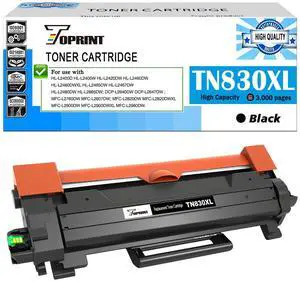 TN830XL TN-830XL Replacement Toner Cartridge Black High Capacity for Printer HL-L2400D L2405W L2420DW L2460DW L2865DW L2467DW DCP-L2640DW L2647DW L2760DW L2820DWXL MFC-L2900DW L2900DWXL TN830XL TN-830XL Replacement Toner Cartridge Black High Capacity for Printer HL-L2400D L2405W L2420DW L2460DW L2865DW L2467DW DCP-L2640DW L2647DW L2760DW L2820DWXL MFC-L2900DW L2900DWXL