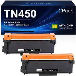Compatible Toner Cartridge Replacement for Brother TN450 TN-450 TN420 TN-420 Black Toner Cartridge use with HL-2270DW HL-2280DW MFC-7360N MFC-7860DW DCP-7065DN Printer - 2 Black Compatible Toner Cartridge Replacement for Brother TN450 TN-450 TN420 TN-420 Black Toner Cartridge use with HL-2270DW HL-2280DW MFC-7360N MFC-7860DW DCP-7065DN Printer - 2 Black
