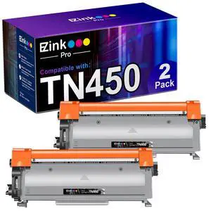 TN450 Comaptible Toner Cartridge Replacement for Brother TN-450 TN420 TN-420 Black to use with HL-2270DW HL-2280DW HL-2230 HL2240 MFC-7360N MFC-7860DW DCP-7065DN (2 Pack) TN450 Comaptible Toner Cartridge Replacement for Brother TN-450 TN420 TN-420 Black to use with HL-2270DW HL-2280DW HL-2230 HL2240 MFC-7360N MFC-7860DW DCP-7065DN (2 Pack)