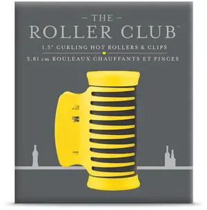 The Roller Club 1.5" Curling Hot Rollers & Clips The Roller Club 1.5" Curling Hot Rollers & Clips