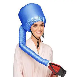 Safety Portable Hair Dryer Bonnet Attachment for Hair Styling, Adjustable Chin Strap and Side Fitting Drawstring Hood Dryers for Hair Home Safety Portable Hair Dryer Bonnet Attachment for Hair Styling, Adjustable Chin Strap and Side Fitting Drawstring Hood Dryers for Hair Home