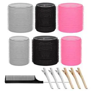 Heatless Hair Curler: 13Pcs Rollers Set With Clips for Long and Medium Hair, Women's Curls Styling Tools, DIY Curlers to Sleep In Heatless Hair Curler: 13Pcs Rollers Set With Clips for Long and Medium Hair, Women's Curls Styling Tools, DIY Curlers to Sleep In