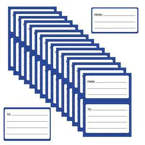 Mailing Labels for Packages 60 Pcs to from Return Address Labels for Envelopes 4.5x3.5Inch Blank Self Adhesive Shipping Label Handwriting to/from Mail Label Stickers Address Tags Mailing Labels for Packages 60 Pcs to from Return Address Labels for Envelopes 4.5x3.5Inch Blank Self Adhesive Shipping Label Handwriting to/from Mail Label Stickers Address Tags