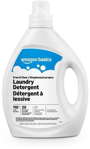 Concentrated Liquid Laundry Detergent, Free of Perfumes & Clear of Dyes, 110 loads, 82.5 Fl Oz, Packaging May Vary Concentrated Liquid Laundry Detergent, Free of Perfumes & Clear of Dyes, 110 loads, 82.5 Fl Oz, Packaging May Vary