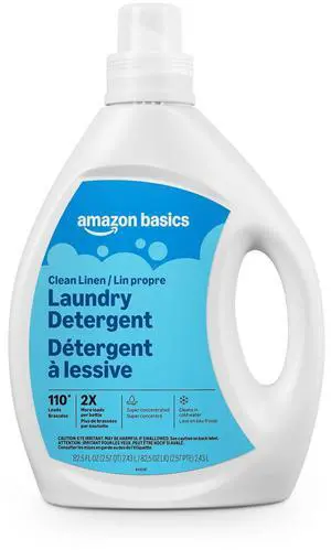 Concentrated Liquid Laundry Detergent, Clean Linen, 110 loads, 82.5 Fl Oz, Packaging May Vary Concentrated Liquid Laundry Detergent, Clean Linen, 110 loads, 82.5 Fl Oz, Packaging May Vary