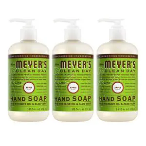 CLEAN DAY Hand Soap, Made with Essential Oils, Apple, 12.5 fl. oz - Pack of 3 CLEAN DAY Hand Soap, Made with Essential Oils, Apple, 12.5 fl. oz - Pack of 3