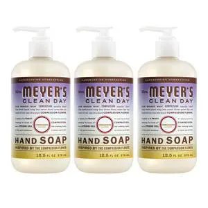 CLEAN DAY Hand Soap, Compassion Flower Scent, 12.5 Fl Oz Bottle - 3 Pack CLEAN DAY Hand Soap, Compassion Flower Scent, 12.5 Fl Oz Bottle - 3 Pack