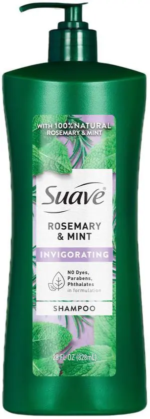 Invigorating Shampoo with Rosemary & Mint, Refreshing & Replenishing Care for Healthy-Looking Hair, No Parabens, Phthalates, or Dyes, 28 FL OZ Bottle Invigorating Shampoo with Rosemary & Mint, Refreshing & Replenishing Care for Healthy-Looking Hair, No Parabens, Phthalates, or Dyes, 28 FL OZ Bottle