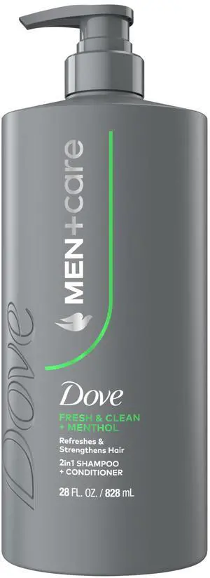 Shampoo 1 count Fresh + Clean for Hair Refreshing & Strengthening, with Menthol, 28 fl oz Shampoo 1 count Fresh + Clean for Hair Refreshing & Strengthening, with Menthol, 28 fl oz