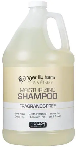 Club & Fitness Moisturizing Shampoo for All Hair Types, 100% Vegan & Cruelty-Free, Fragrance Free, 1 Gallon (128 fl oz) Refill Club & Fitness Moisturizing Shampoo for All Hair Types, 100% Vegan & Cruelty-Free, Fragrance Free, 1 Gallon (128 fl oz) Refill
