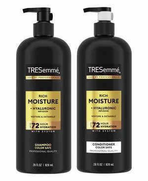 Rich Moisture Shampoo and Conditioner 2 Count Rich Moisture for Dry Hair Formulated With Vitamin E and Biotin 28 oz Rich Moisture Shampoo and Conditioner 2 Count Rich Moisture for Dry Hair Formulated With Vitamin E and Biotin 28 oz