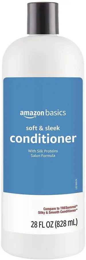 Soft & Sleek Anti-Frizz Conditioner for Dry or Damaged Hair with Argan Oil & Silk Proteins, 28 Fluid Ounce Soft & Sleek Anti-Frizz Conditioner for Dry or Damaged Hair with Argan Oil & Silk Proteins, 28 Fluid Ounce