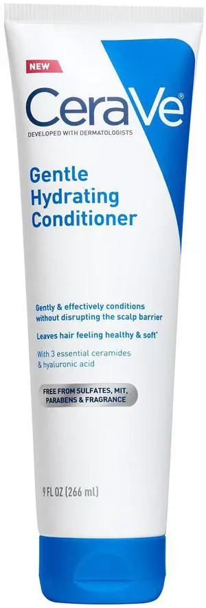 Gentle Hydrating Conditioner, Hair Conditioner With Ceramides, Niacinamide & Hyaluronic Acid, Sulfate Free & Color Safe, Moisturizing Conditioner For All Hair & Scalp Types Gentle Hydrating Conditioner, Hair Conditioner With Ceramides, Niacinamide & Hyaluronic Acid, Sulfate Free & Color Safe, Moisturizing Conditioner For All Hair & Scalp Types