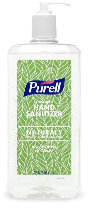 Naturals Hand Sanitizer Gel, Pump Bottle 1ct x 1 L - 3280-04-CMR Naturals Hand Sanitizer Gel, Pump Bottle 1ct x 1 L - 3280-04-CMR