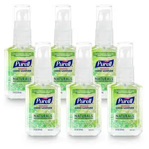 Advanced Hand Sanitizer Naturals with Plant Based Alcohol, Citrus Scent, 2 Fl Oz Travel Size Pump Bottle (Pack of 6)- 9623-04-EC Advanced Hand Sanitizer Naturals with Plant Based Alcohol, Citrus Scent, 2 Fl Oz Travel Size Pump Bottle (Pack of 6)- 9623-04-EC