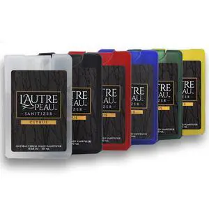 Travel Hand Sanitizer Spray with Aloe Vera - Unique Flat Credit Card Shape - Citrus Scented Mini Pocket Size (6 Pack - 20ML, Frost,Black,Red,Blue,Green,Yellow) Travel Hand Sanitizer Spray with Aloe Vera - Unique Flat Credit Card Shape - Citrus Scented Mini Pocket Size (6 Pack - 20ML, Frost,Black,Red,Blue,Green,Yellow)