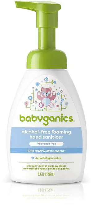 Alcohol-Free Foaming Hand Sanitizer, Pump Bottle, Fragrance Free, 8.45 oz, Packaging May Vary Alcohol-Free Foaming Hand Sanitizer, Pump Bottle, Fragrance Free, 8.45 oz, Packaging May Vary