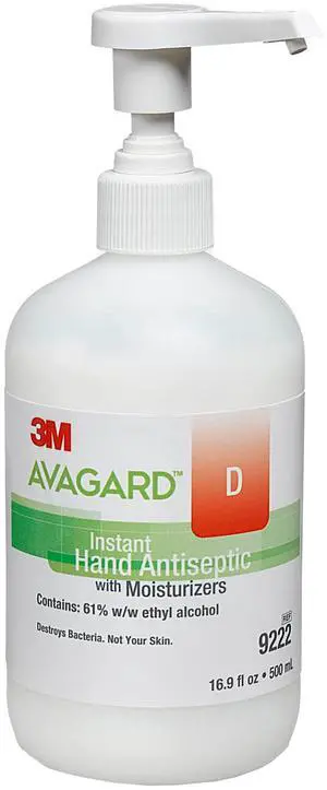 Avagard D Healthcare Sanitizer Hand Gel with Moisturizer, 16.9 Fluid Ounce, White (9222) Avagard D Healthcare Sanitizer Hand Gel with Moisturizer, 16.9 Fluid Ounce, White (9222)