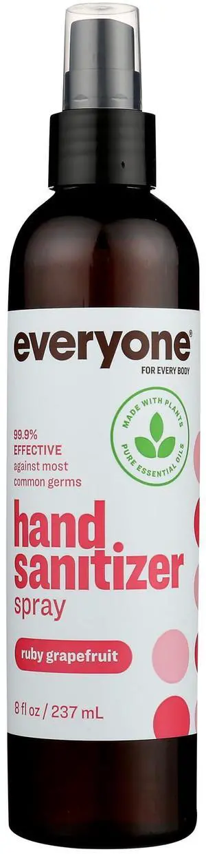 Ruby Grapefruit Hand Sanitizer Spray, 8 FZ Ruby Grapefruit Hand Sanitizer Spray, 8 FZ