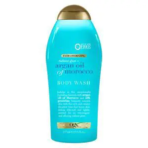 Radiant Glow + Argan Oil of Morocco Extra Hydrating Body Wash for Dry Skin, Moisturizing Gel Cleanser for Silky Soft Skin, Body Wash for Women, Sulfate-Free Surfactants, 19.5 fl oz Radiant Glow + Argan Oil of Morocco Extra Hydrating Body Wash for Dry Skin, Moisturizing Gel Cleanser for Silky Soft Skin, Body Wash for Women, Sulfate-Free Surfactants, 19.5 fl oz