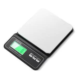 Digital Food Scale 0.5g/0.1oz Kitchen Scale - 11lb 5 Units Tempered Glass & Stainless Steel - Food Weight Scale Grams and Ounces for Cooking, Baking Digital Food Scale 0.5g/0.1oz Kitchen Scale - 11lb 5 Units Tempered Glass & Stainless Steel - Food Weight Scale Grams and Ounces for Cooking, Baking