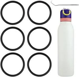 6-Pack O-ring for Owala FreeSip Twist Insulated Stainless Steel Water BottleGaskets compatible with Owala FreeSip Twist 18oz 24oz Insulated Stainless Steel Bottle. 6-Pack O-ring for Owala FreeSip Twist Insulated Stainless Steel Water BottleGaskets compatible with Owala FreeSip Twist 18oz 24oz Insulated Stainless Steel Bottle.