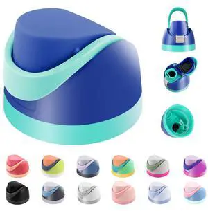 Replacement Lid for Owala Freesip, Compatible with Owala Cup 16oz 24oz 32oz 40oz,One Button Water Bottle Top Replacement Cap, Leakproof Lids AccessoryBPA-Free (Dark Blue) Replacement Lid for Owala Freesip, Compatible with Owala Cup 16oz 24oz 32oz 40oz,One Button Water Bottle Top Replacement Cap, Leakproof Lids AccessoryBPA-Free (Dark Blue)