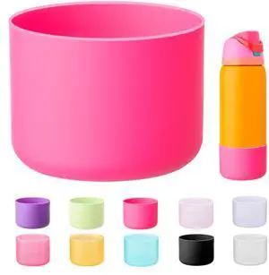Silicone Water Bottle Boot for Owala 32 oz, Anti-Slip Protective Sleeve Bottom for Owala 32oz FreeSip/Twist/Flip Insulated Water Bottle(Rose Red) Silicone Water Bottle Boot for Owala 32 oz, Anti-Slip Protective Sleeve Bottom for Owala 32oz FreeSip/Twist/Flip Insulated Water Bottle(Rose Red)
