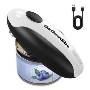 Rechargeable Electric Can Opener for Seniors/Kitchen,One Touch Automatic Rechargeable Electric Can Opener for Seniors/Kitchen,One Touch Automatic
