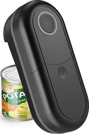 Handsfree Electric Can Opener Fits All Can Sizes, Electric Can Openers for Kitchen Food Safe with Smooth Edge, Kitchen Gadgets Battery Operated Can Openers for Seniors, Arthritis and Chef Handsfree Electric Can Opener Fits All Can Sizes, Electric Can Openers for Kitchen Food Safe with Smooth Edge, Kitchen Gadgets Battery Operated Can Openers for Seniors, Arthritis and Chef