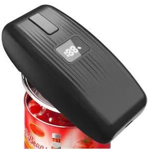 Electric Can Opener with LED Display, USB Rechargeable Electric Can Opener for Seniors & Arthritis, One-Touch Automatic Can Opener, Hands-Free, Smooth Edge, Compact, Cordless Electric Can Opener with LED Display, USB Rechargeable Electric Can Opener for Seniors & Arthritis, One-Touch Automatic Can Opener, Hands-Free, Smooth Edge, Compact, Cordless