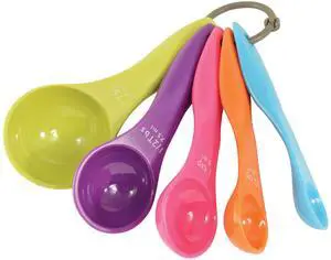 International Colorful Measuring Spoons, 5-Piece Set International Colorful Measuring Spoons, 5-Piece Set