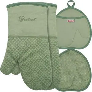Silicone Oven Mitts - Oven Mitts and Pot Holders Sets Made of Non-Slip & BPA-Free Silicone, High Heat Resistant 500 Degrees, Perfect for Kitchen Cooking Baking BBQ, 4Pcs Set, Peak Green Silicone Oven Mitts - Oven Mitts and Pot Holders Sets Made of Non-Slip & BPA-Free Silicone, High Heat Resistant 500 Degrees, Perfect for Kitchen Cooking Baking BBQ, 4Pcs Set, Peak Green