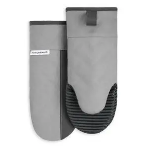 Beacon Two-Tone Non-Slip Oven Mitt Set, Cool Grey/Frost Grey, 5.75"x13", 2 Piece Beacon Two-Tone Non-Slip Oven Mitt Set, Cool Grey/Frost Grey, 5.75"x13", 2 Piece