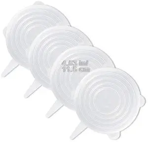 Same Size Silicone Stretch Lids, Thicker Reusable Sturdy Silicone Container Cover, Expandable Food Storage Covers, Dishwasher and Freezer Safe, 4.53in(11.5cm) Same Size Silicone Stretch Lids, Thicker Reusable Sturdy Silicone Container Cover, Expandable Food Storage Covers, Dishwasher and Freezer Safe, 4.53in(11.5cm)