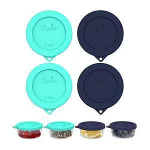 1 Cup Round Silicone Replacement for Pyrex & Anchor Hocking 7202-PC 1 Cup Round Silicone Replacement for Pyrex & Anchor Hocking 7202-PC