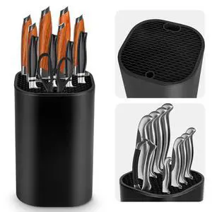 Knife Block Without Knives, 2 in 1 Detachable Kitchen Knife Holder Knife Block Without Knives, 2 in 1 Detachable Kitchen Knife Holder