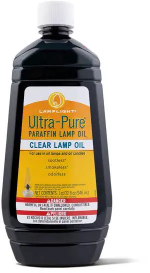 Ultra-Pure Lamp Oil, Clear, 32 Ounces (60009) Ultra-Pure Lamp Oil, Clear, 32 Ounces (60009)