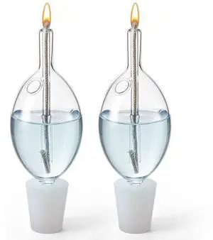 2 Pack Teardrop Glass Paraffin Oil Candle Holders with Wick Shabbat Candle Holders for Lamp Oil Elegant Glass Candles Holder Cups Fits Standard Candlesticks No-Mess Refill Shabbos Candles 2 Pack Teardrop Glass Paraffin Oil Candle Holders with Wick Shabbat Candle Holders for Lamp Oil Elegant Glass Candles Holder Cups Fits Standard Candlesticks No-Mess Refill Shabbos Candles