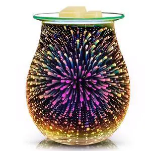 Wax Melt Warmer for Scented Wax- Glass Wax Melter for Home Fragrance with Removable Tray, Essential Oil Warmer Wax Cubes Burner Aroma Night Light for Home Office Bedroom Decor Gifts for Women Wax Melt Warmer for Scented Wax- Glass Wax Melter for Home Fragrance with Removable Tray, Essential Oil Warmer Wax Cubes Burner Aroma Night Light for Home Office Bedroom Decor Gifts for Women