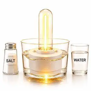 Emergency Lantern, Battery-Free Light for Power Outages, Hurricane Preparedness & Survival Kits, Water-Activated Salt Water Lamp, Up to 180 Hours Runtime, Camping & Emergency Preparedness Emergency Lantern, Battery-Free Light for Power Outages, Hurricane Preparedness & Survival Kits, Water-Activated Salt Water Lamp, Up to 180 Hours Runtime, Camping & Emergency Preparedness