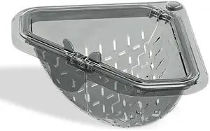 Magnetic Drainage & Filter Basket with Enhanced Durability, Triangular Sink Strainer with Twist-Open Bottom, Right-Angle Kitchen Sink Corner Rack for Draining and Storage Magnetic Drainage & Filter Basket with Enhanced Durability, Triangular Sink Strainer with Twist-Open Bottom, Right-Angle Kitchen Sink Corner Rack for Draining and Storage